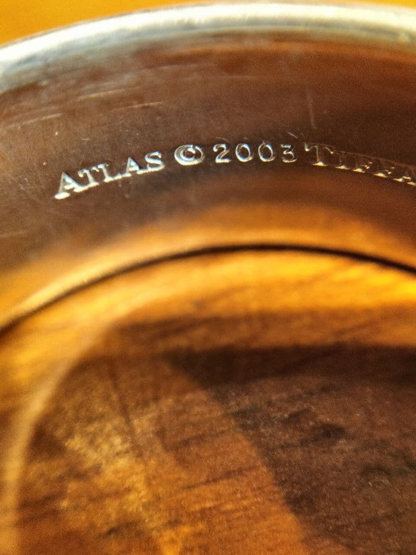 【ティファニー】アトラス　カーブ　エッジ　リング　２9号