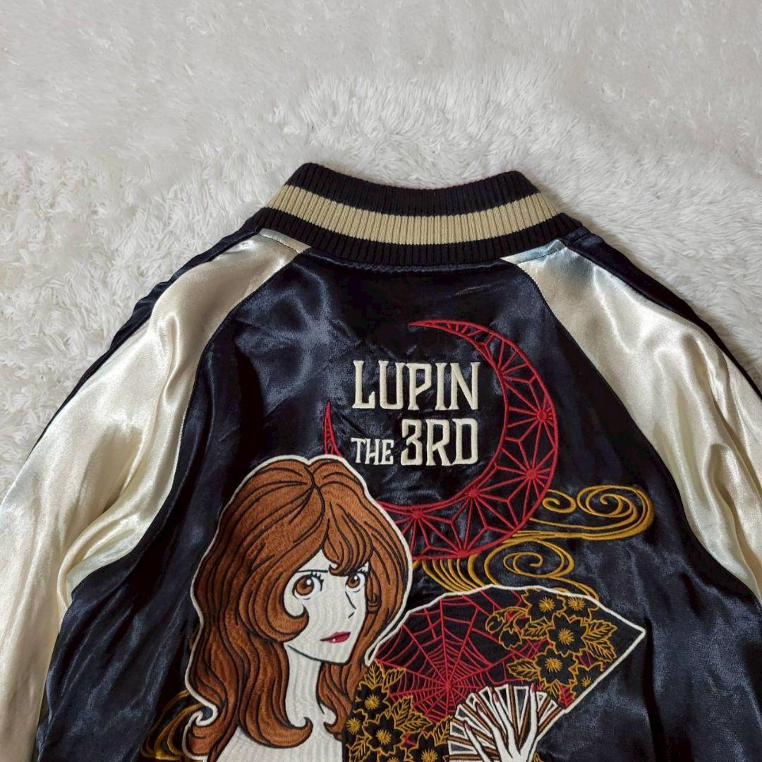 希少✨　VANSON　リバーシブル　スカジャン　峰不二子　花魁　刺繍　ルパン三世