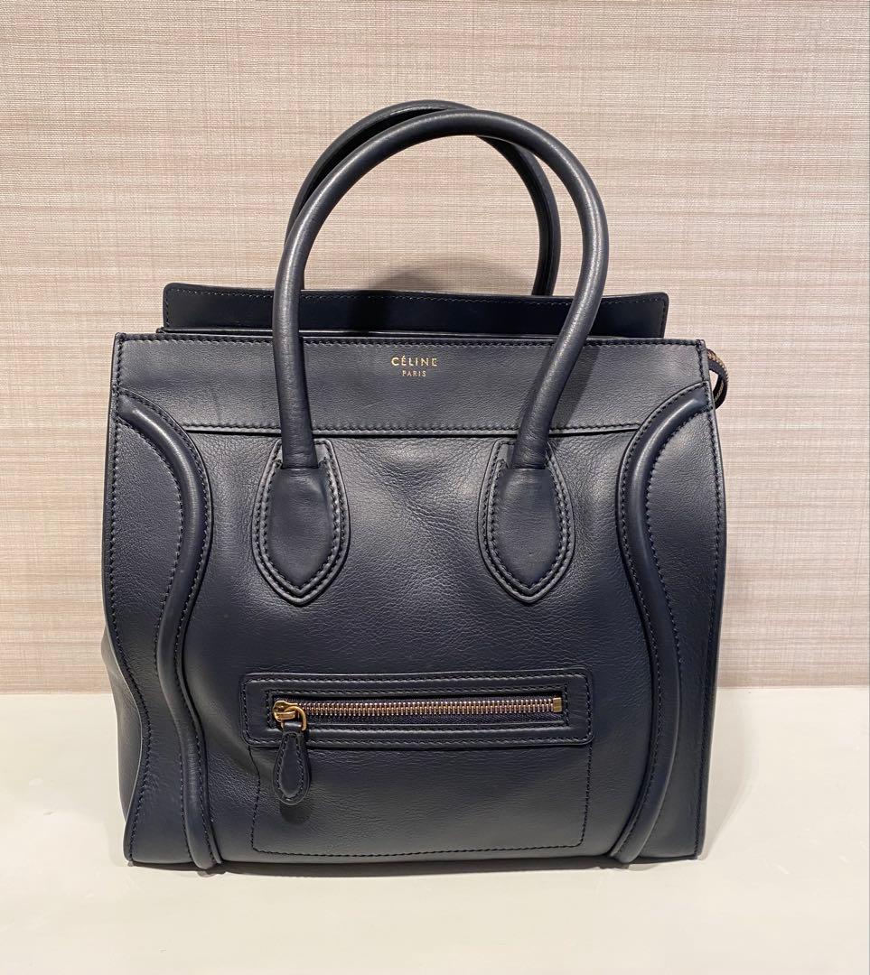 【Yuka様限定】セリーヌラゲージミニショッパートート　ネイビー