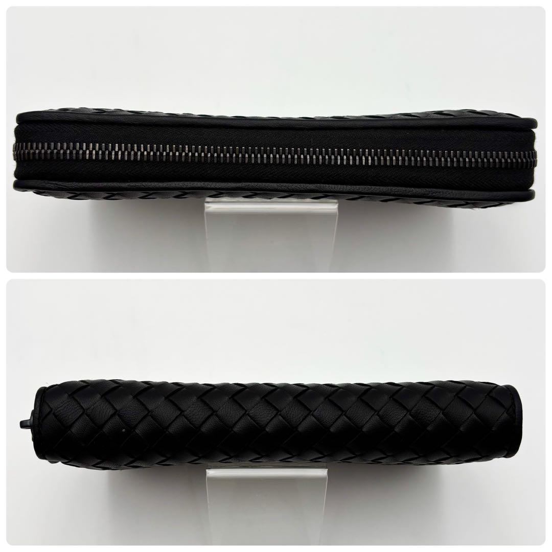 新品未使用 ボッテガヴェネタ ロングウォレット イントレチャート ブラック