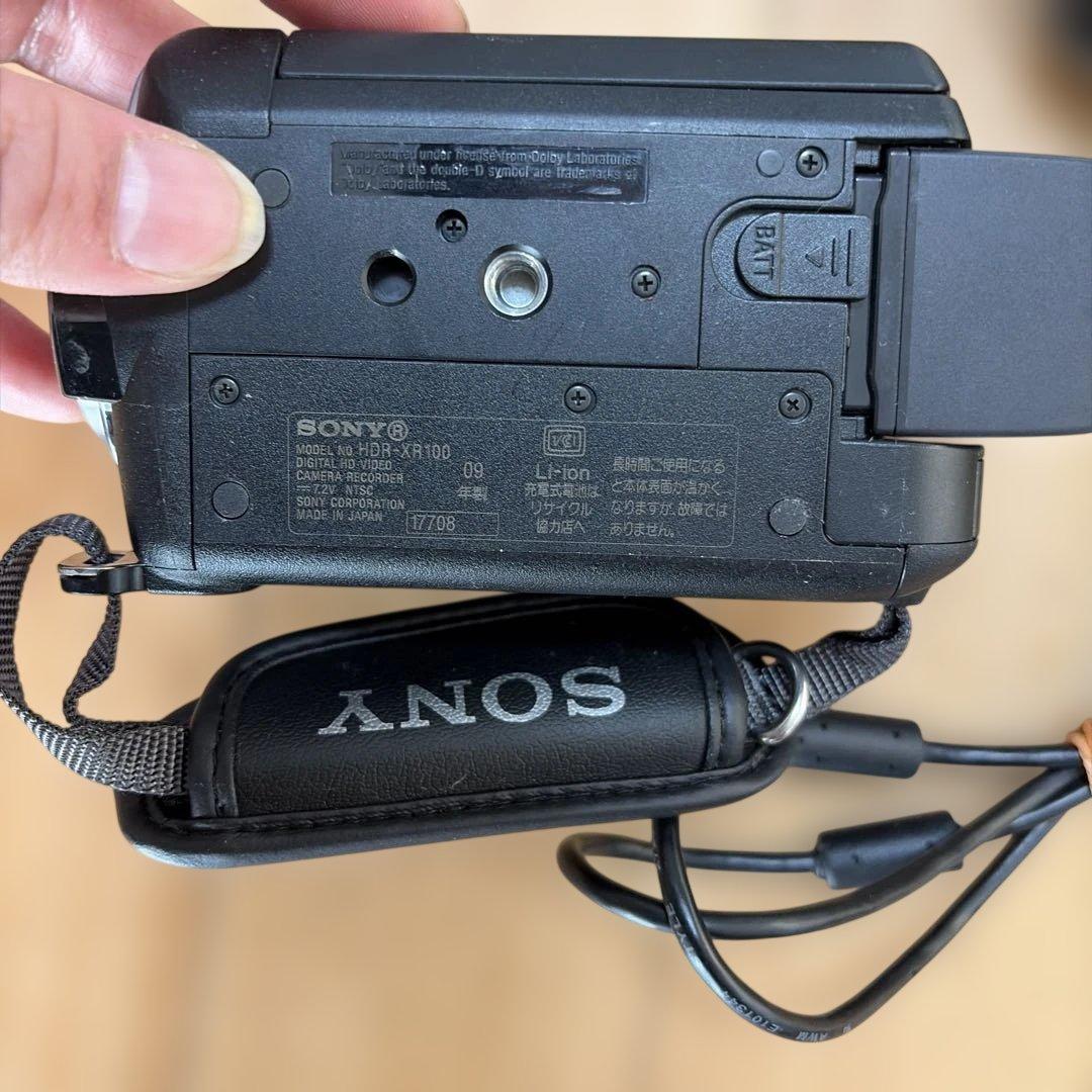 SONY HDR-XR100 ビデオカメラ