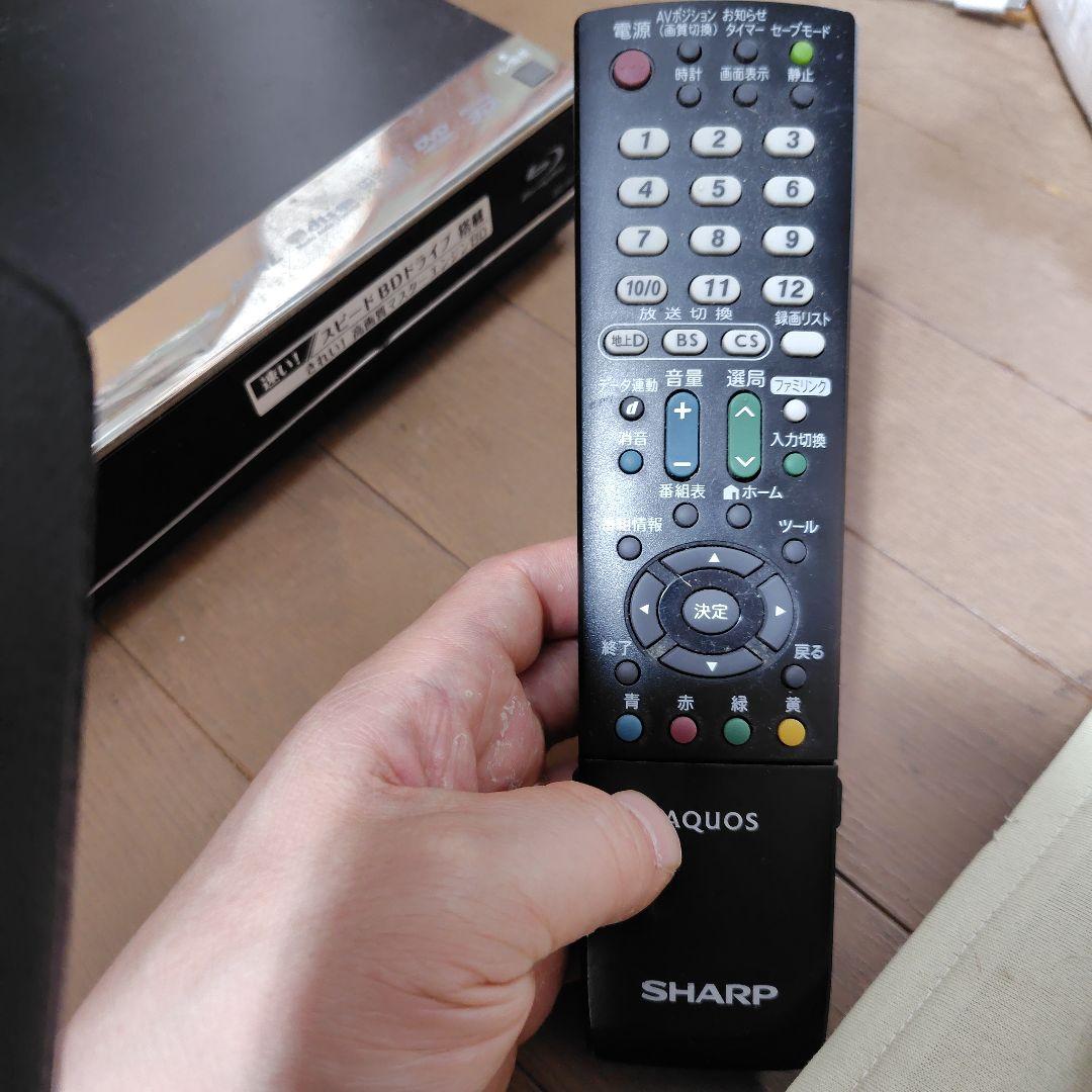 液晶テレビ　LC-19K90 レコーダー付き