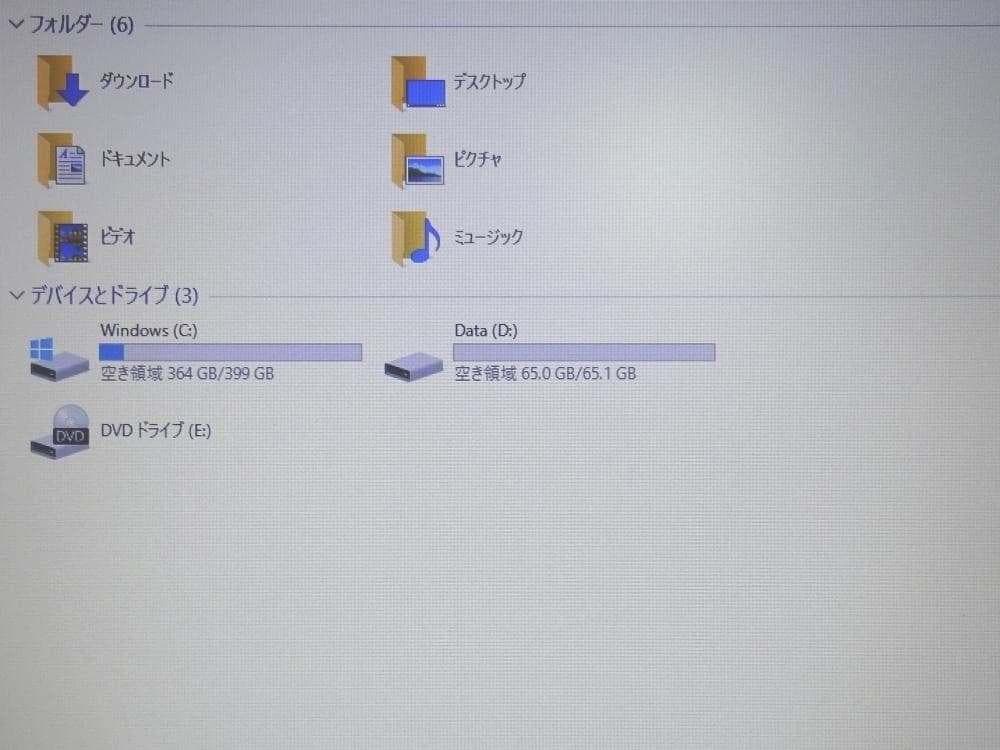 NEC ノートパソコン VersaPro PC-VRE18FB6R4R3/中古品