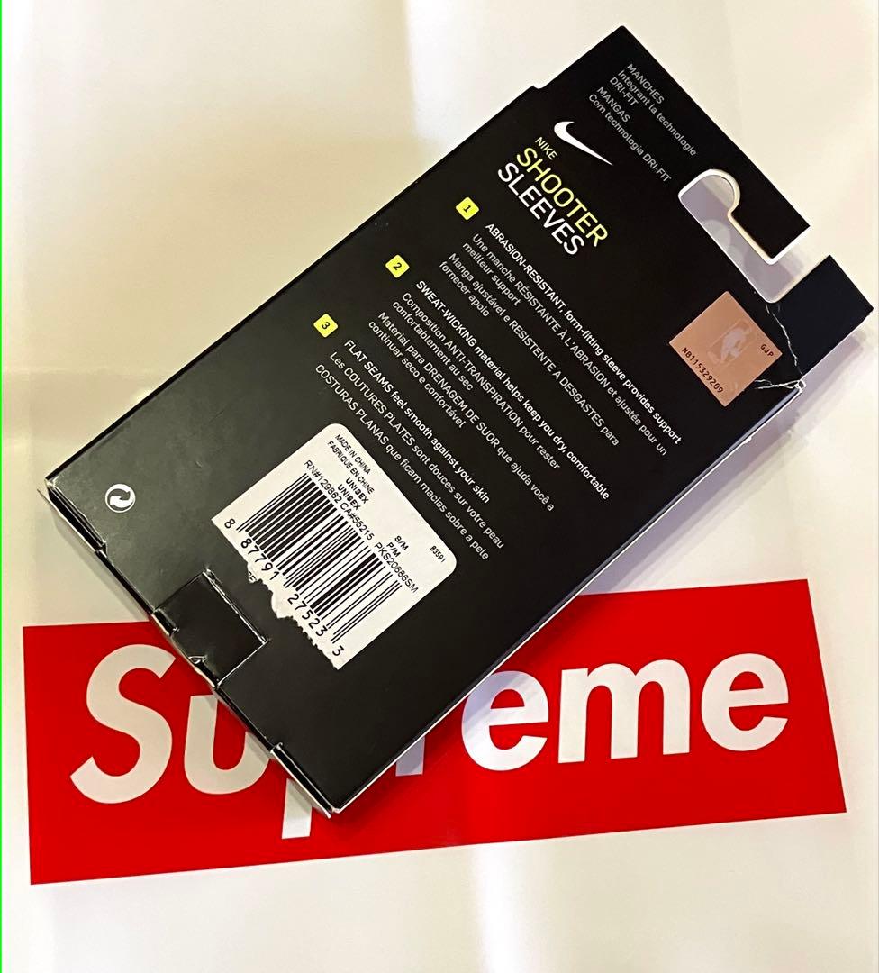 Supreme®︎ × NIKE®︎ SHOOTER SLEEVES Red/SM