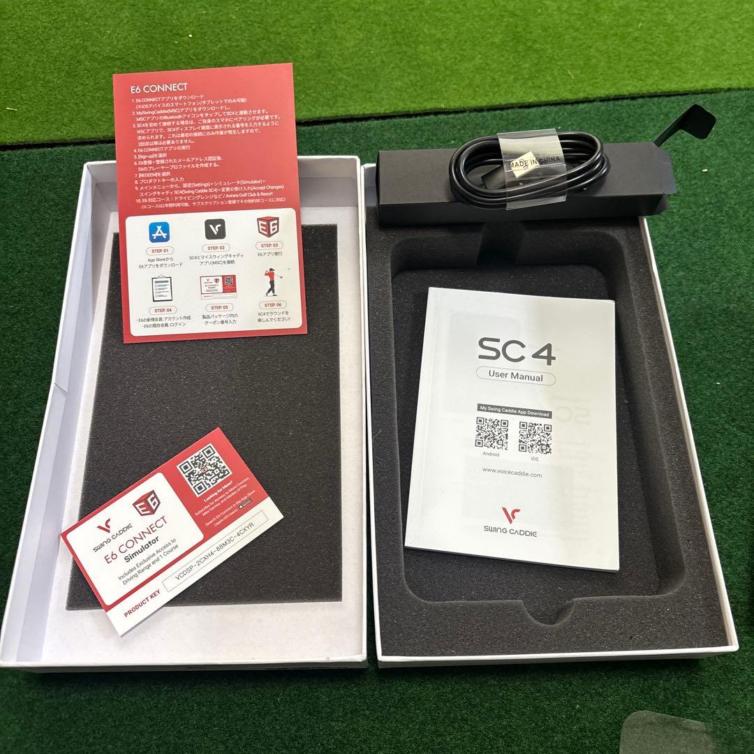 値下げ　【美品】SWING CADDIE SC4 ゴルフ用弾道測定器