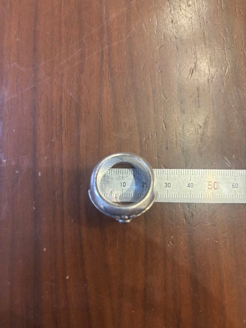 クロムハーツ クラシックオーバルクロスリング 19号CHROME HEARTS