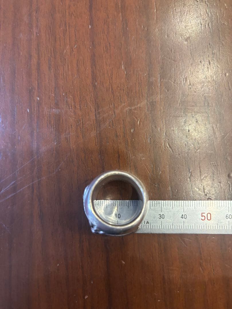 クロムハーツ クラシックオーバルクロスリング 19号CHROME HEARTS