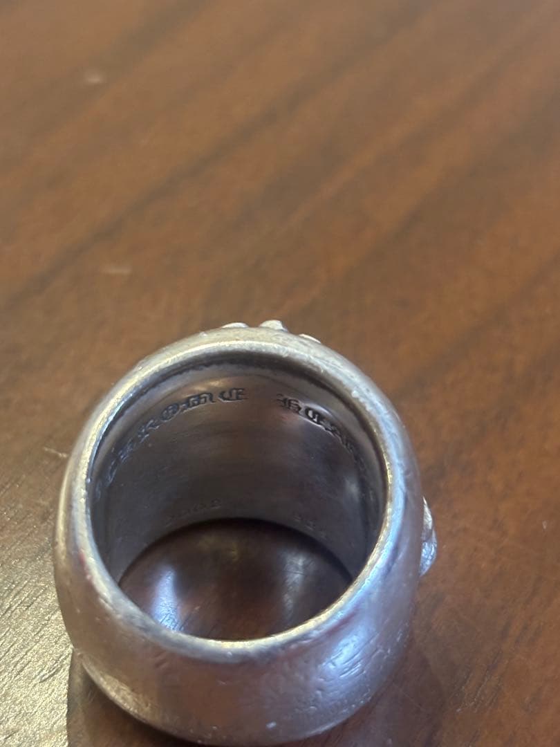 クロムハーツ クラシックオーバルクロスリング 19号CHROME HEARTS