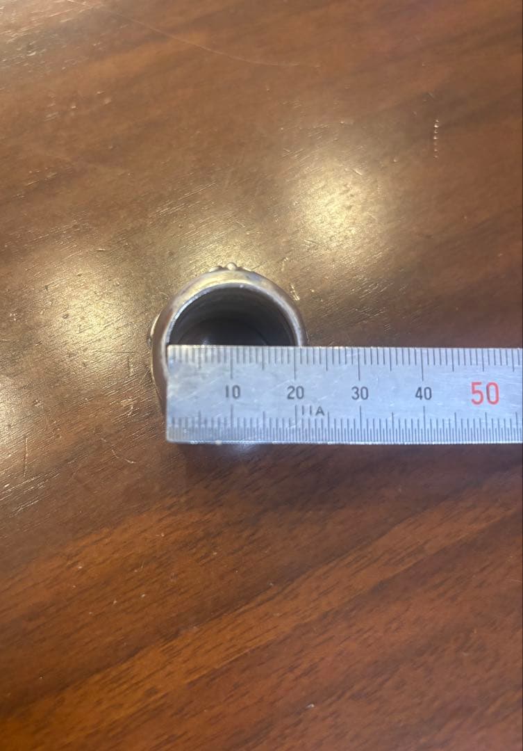 クロムハーツ クラシックオーバルクロスリング 19号CHROME HEARTS