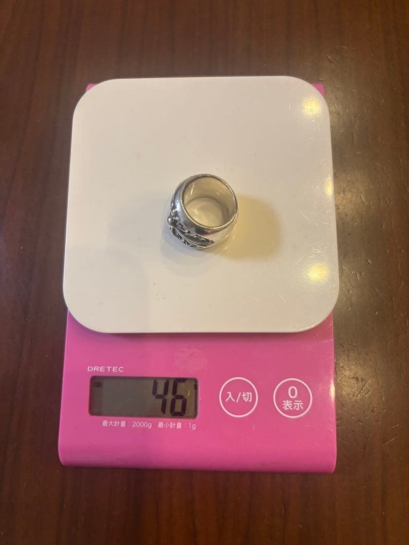 クロムハーツ クラシックオーバルクロスリング 19号CHROME HEARTS