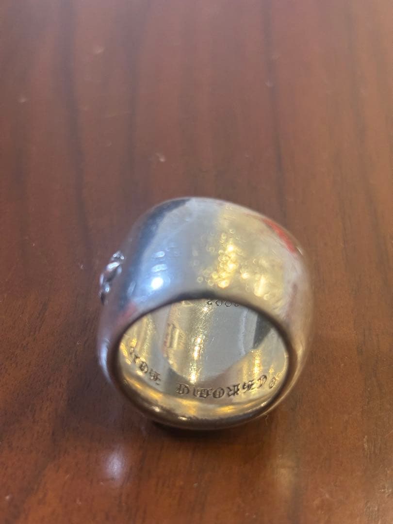 クロムハーツ クラシックオーバルクロスリング 19号CHROME HEARTS