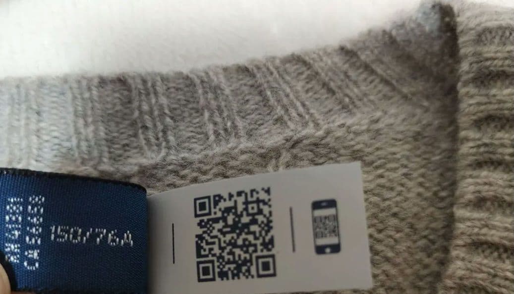 RALPH LAUREN クルーネックカシミヤ混ケーブルニット オーバーサイズ