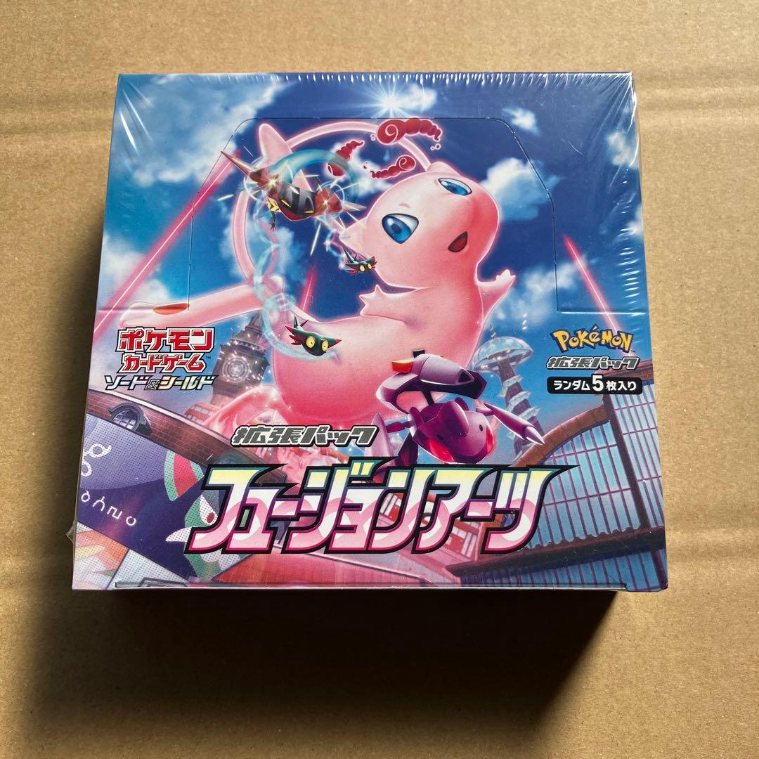 ポケモンカードゲーム フュージョンアーツ 未開封シュリンク付き1BOX