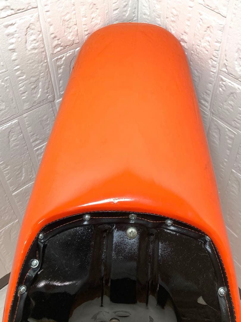 RI　GS400 三段シート　エナメル オレンジ