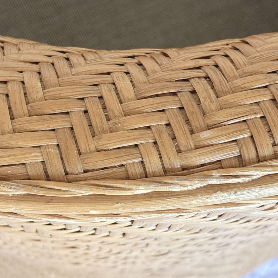 希少✨IDEE イデー ラタンチェア パーソナルチェア クッション付 ナチュラル