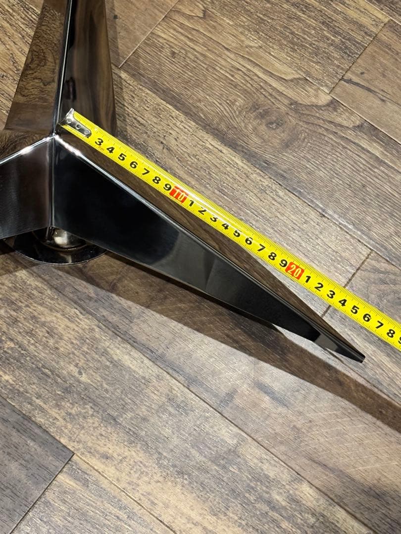 鏡面ステンレス ベンツ型 22.5インチ ホイールスピンナー 4穴 4個セット