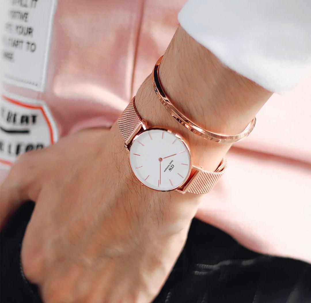 【美品】Daniel Wellington（ダニエルウェリントン）時計とブレス