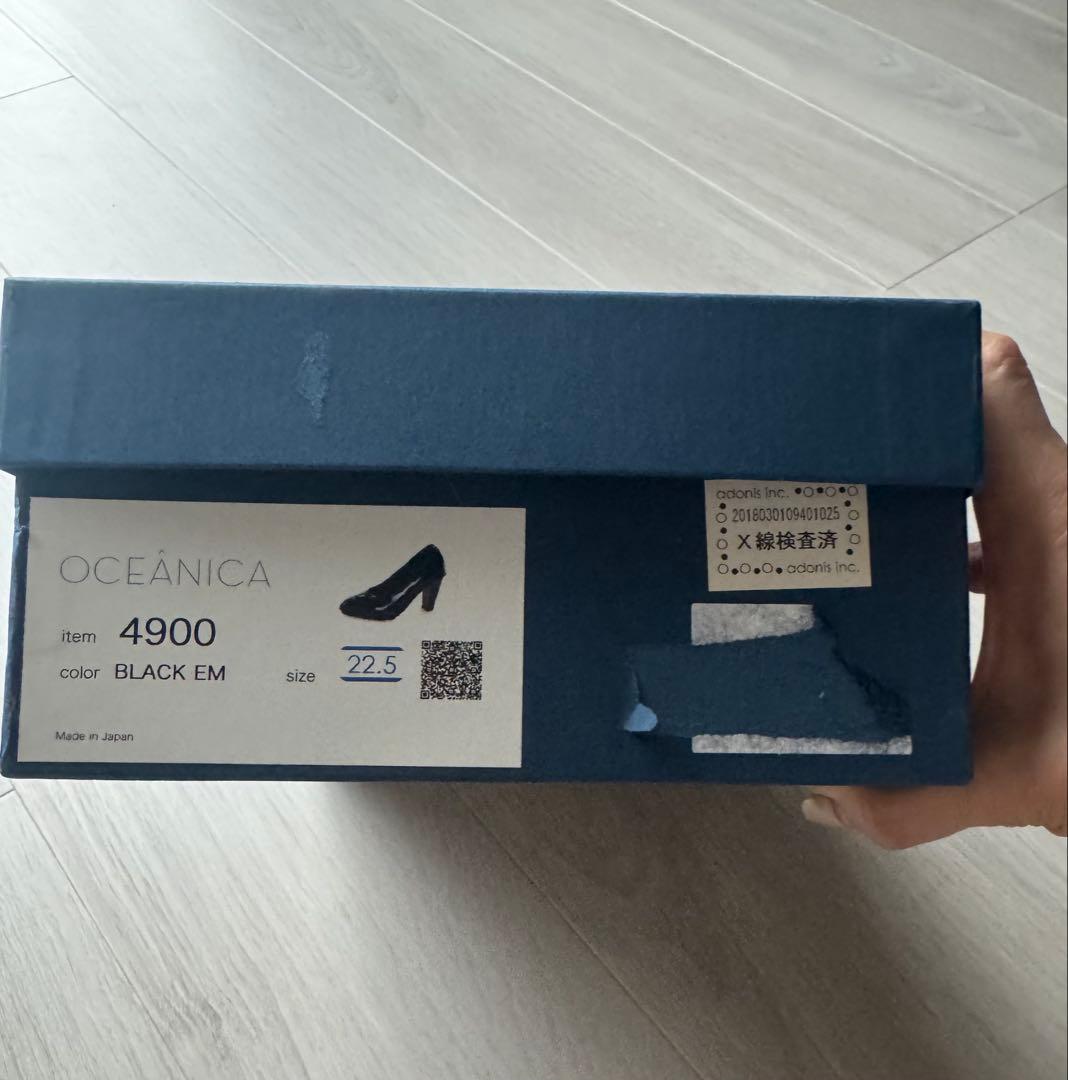 パルママ専用　ヒルズアヴェニュー OCEANICA ブラック ハイヒール