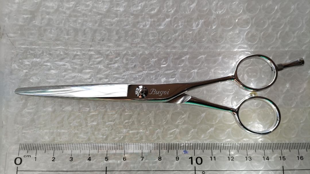 美品　武芸ATU60メガネ シザー 右利き 6インチ