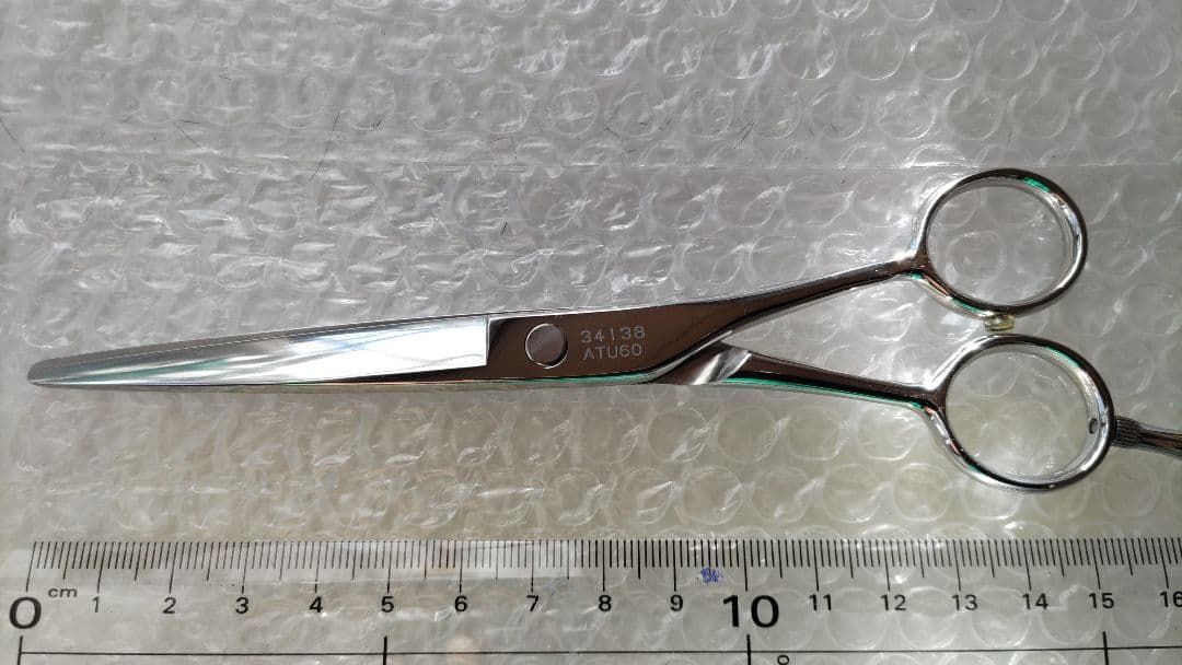 美品　武芸ATU60メガネ シザー 右利き 6インチ