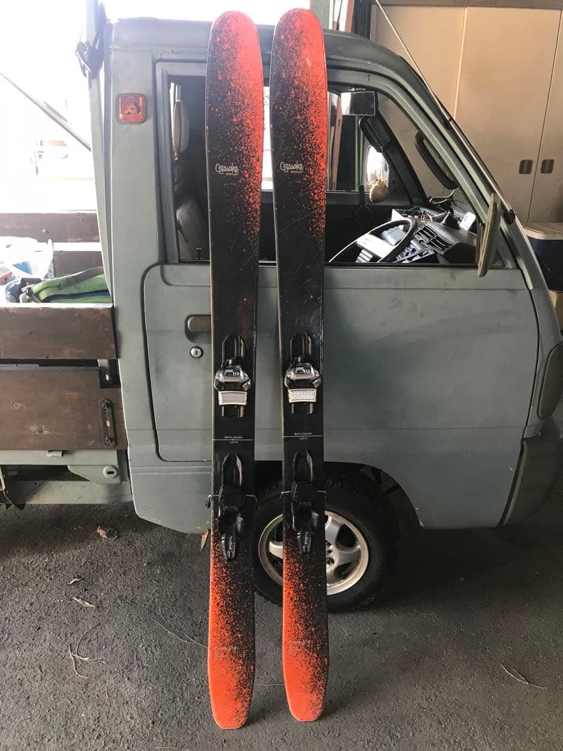 Ogasaka E-TURN 10.8 スキーマーカービンディング セット