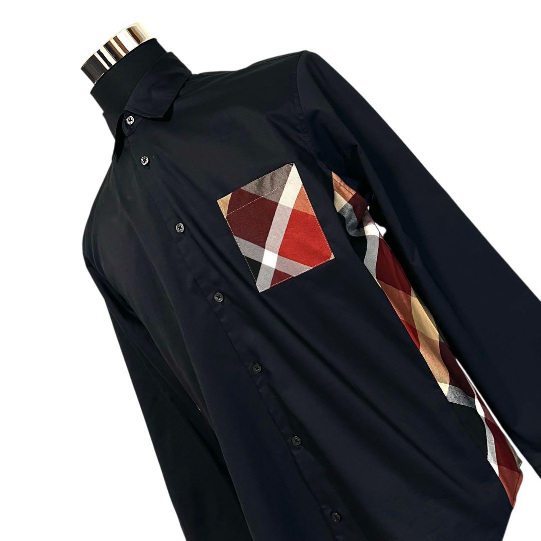 【高級】【L】BLACK LABEL CRESTBRIDGE シャツ メンズ