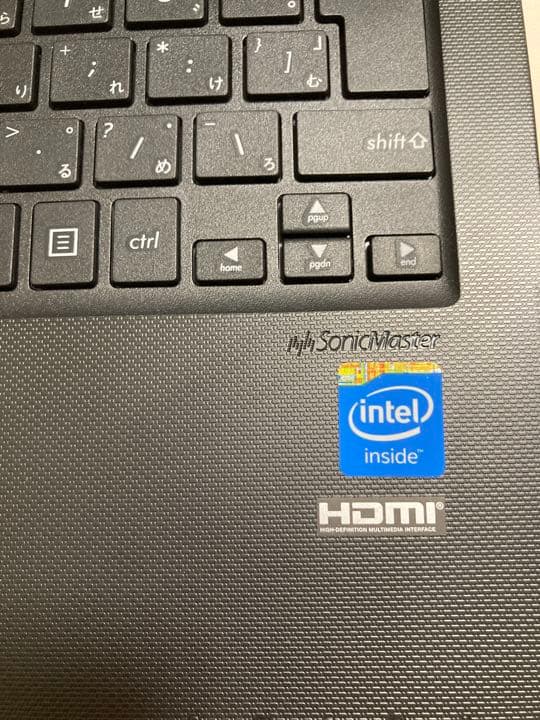 ASUS ノートパソコン x200m 黒色