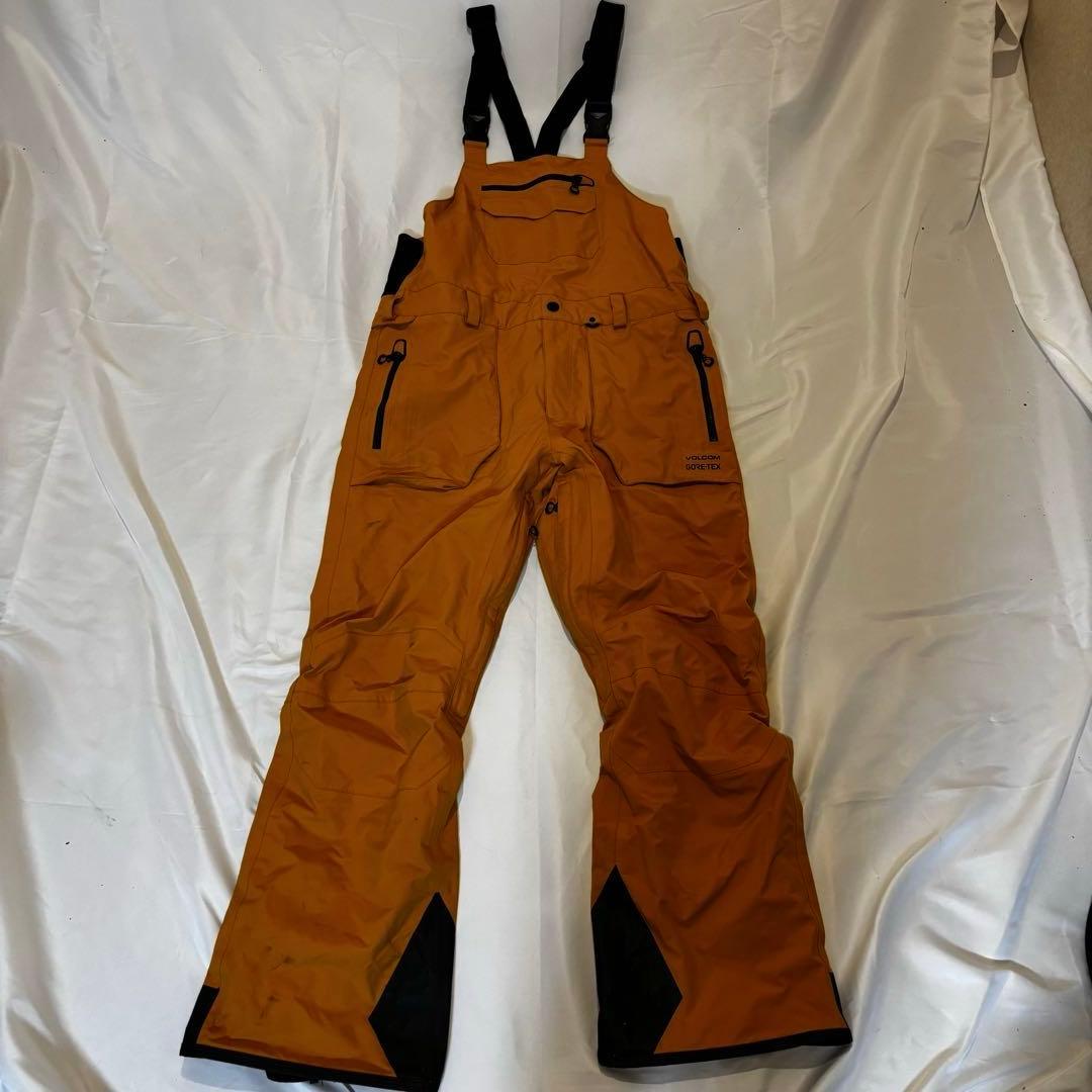 VOLCOM GORE-TEX ジャケット＆ビブパンツ Lサイズ　黄色