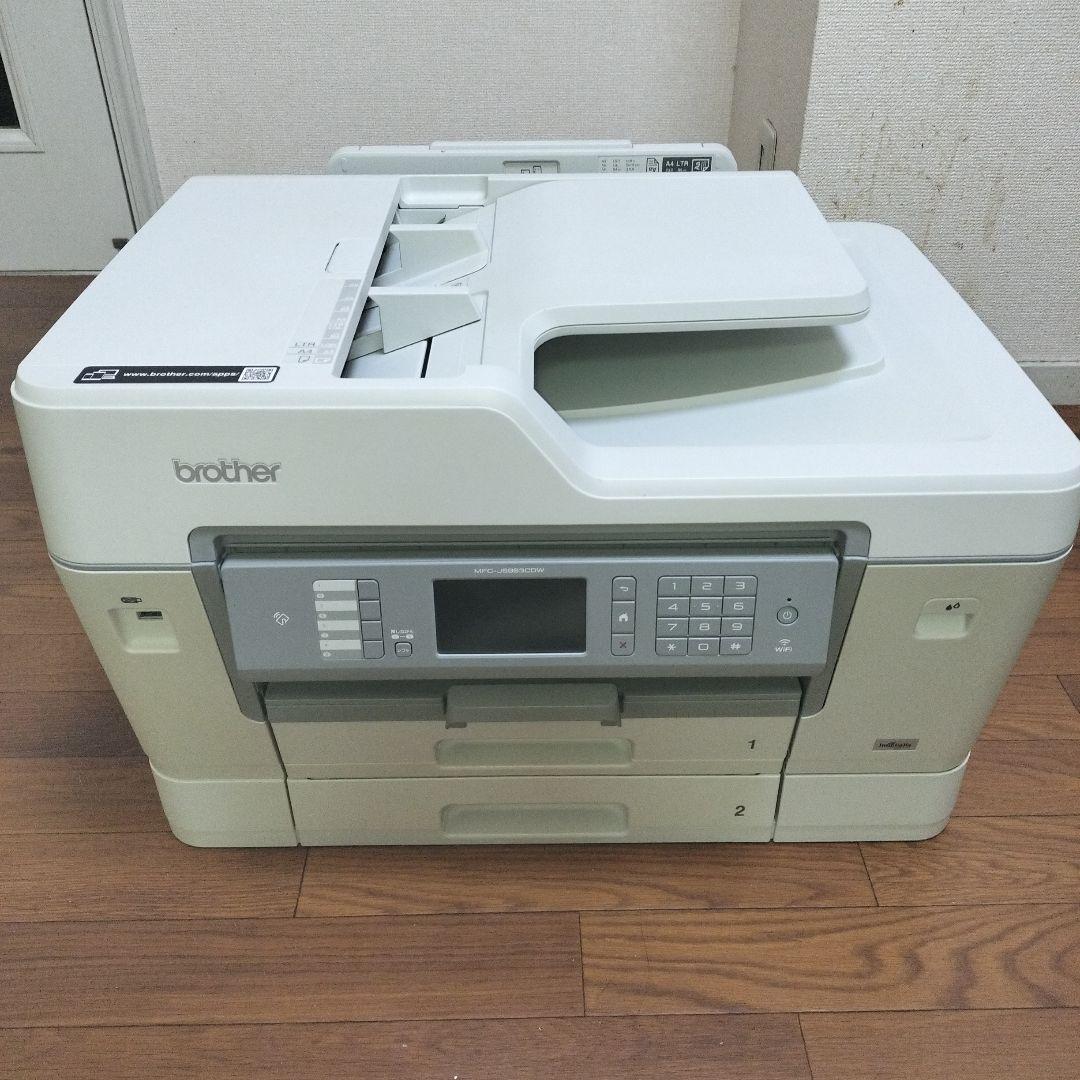 【印刷枚数3259枚】Brother MFC-J6983CDW A3プリンター