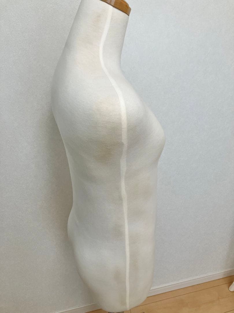 【和装着付けトルソー　着付け練習用】 ホワイトマネキン フルボディ 金属スタンド