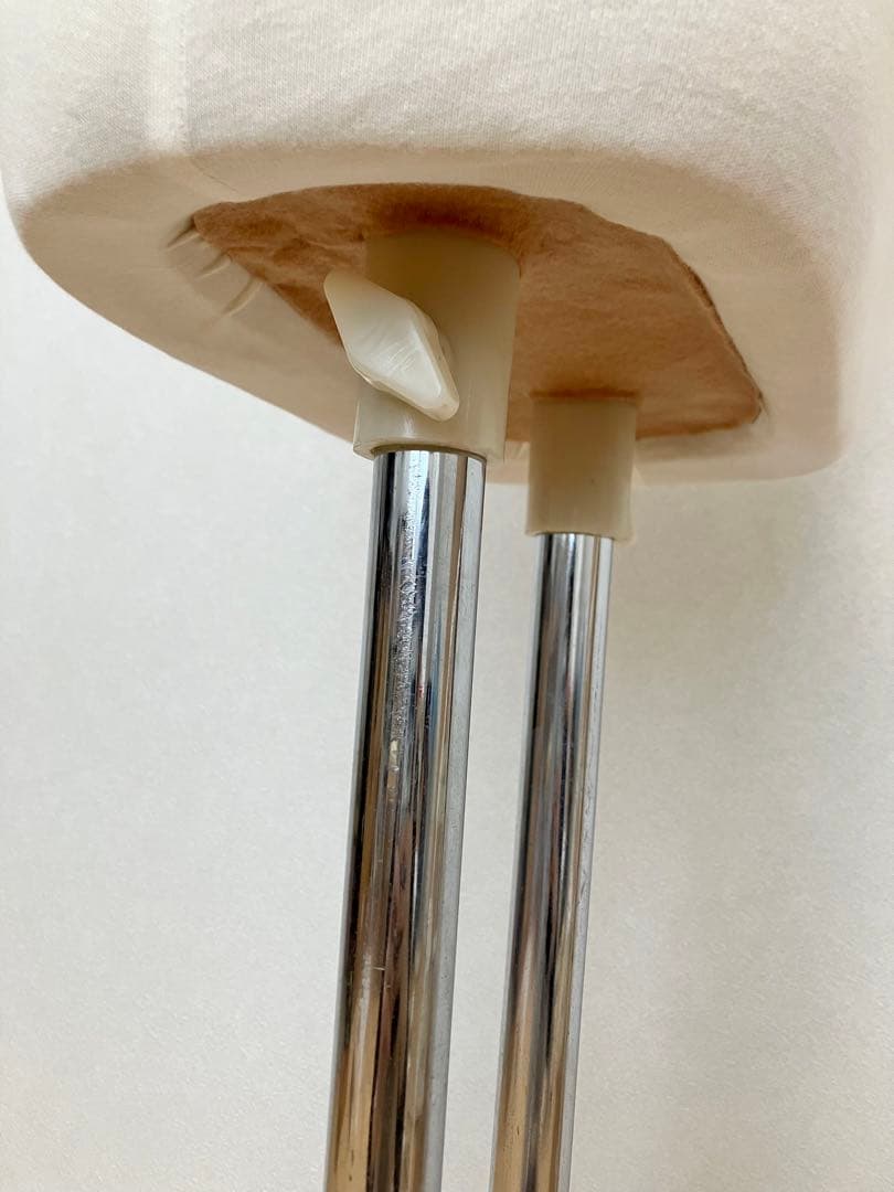 【和装着付けトルソー　着付け練習用】 ホワイトマネキン フルボディ 金属スタンド