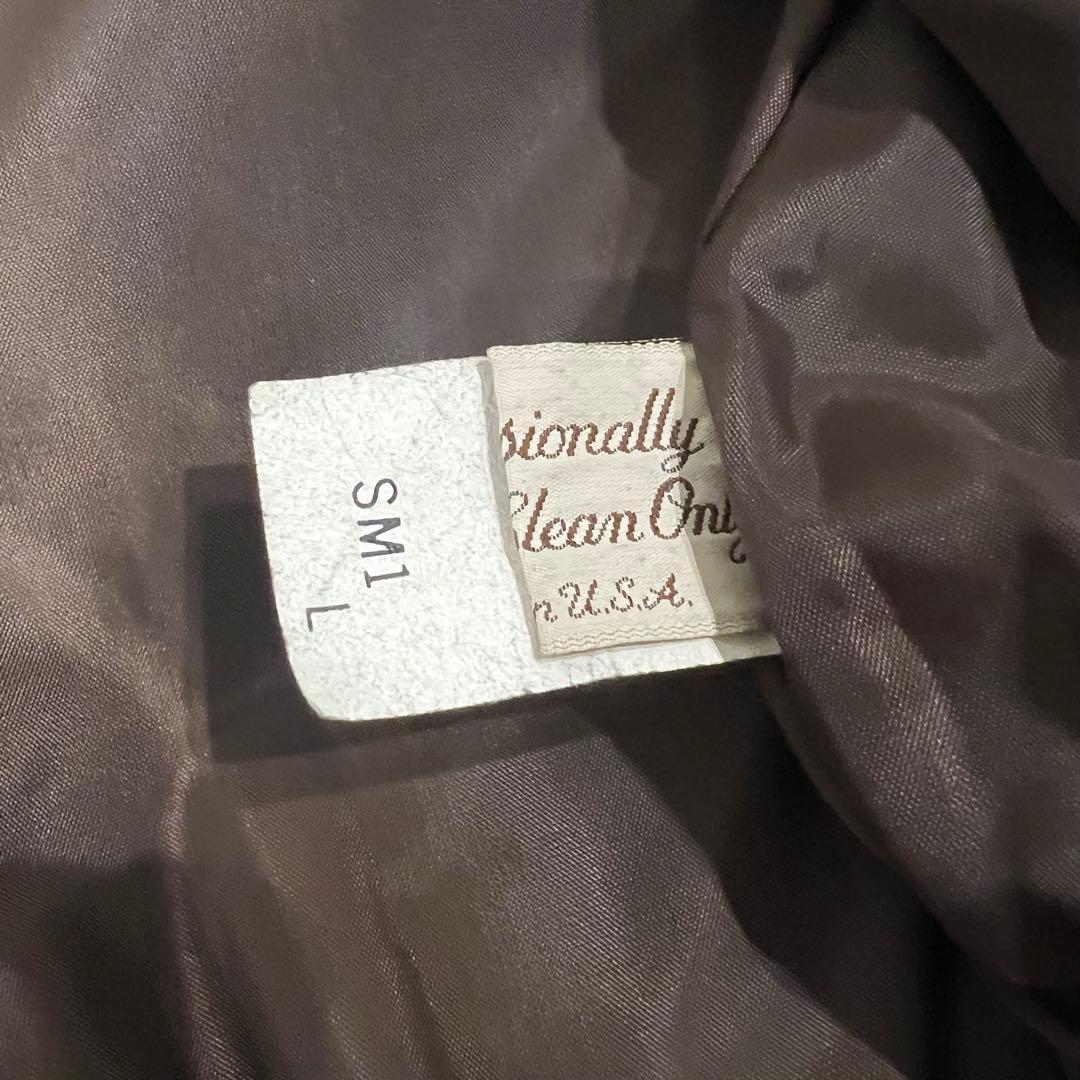 80s USA製 短丈 レザーフライトジャケット 本革 g-1 a-2