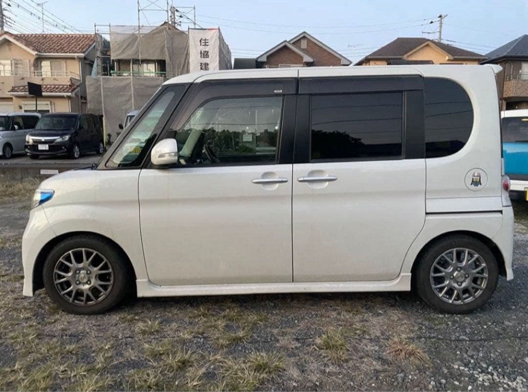 ダイハツ タントカスタム L375S ダウンサスペンション 即日納車可能‼️