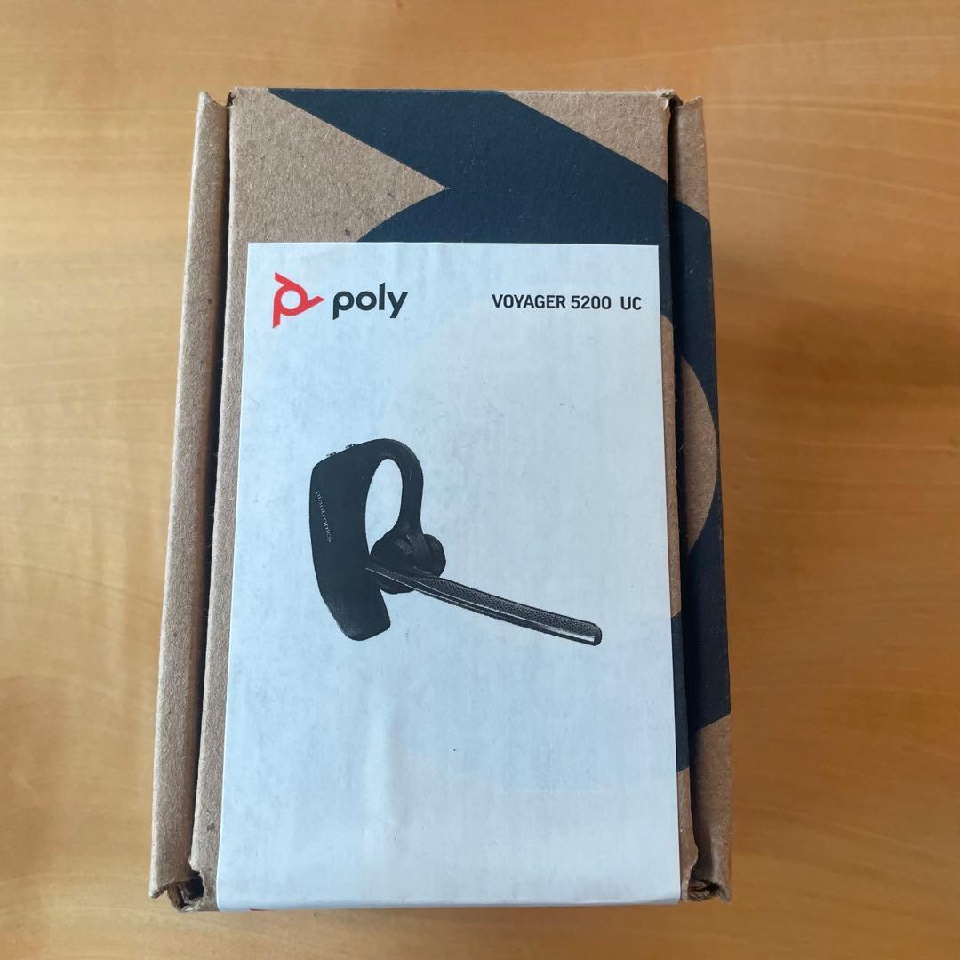 【未使用品】Poly Voyager 5200 UC ワイヤレスイヤホン