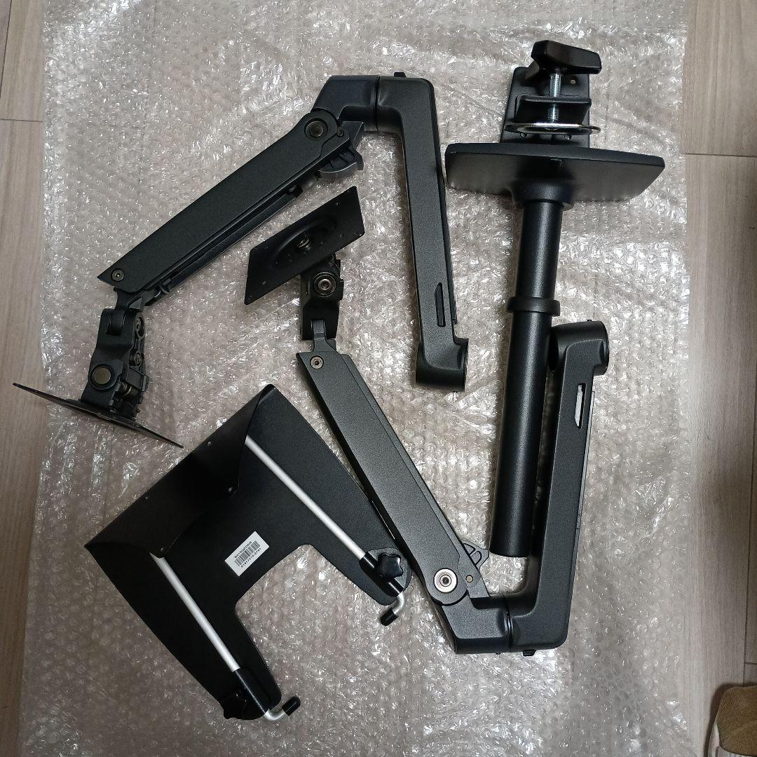 エルゴトロン　LX デュアルスタッキングアーム　ノートパソコントレ－付き