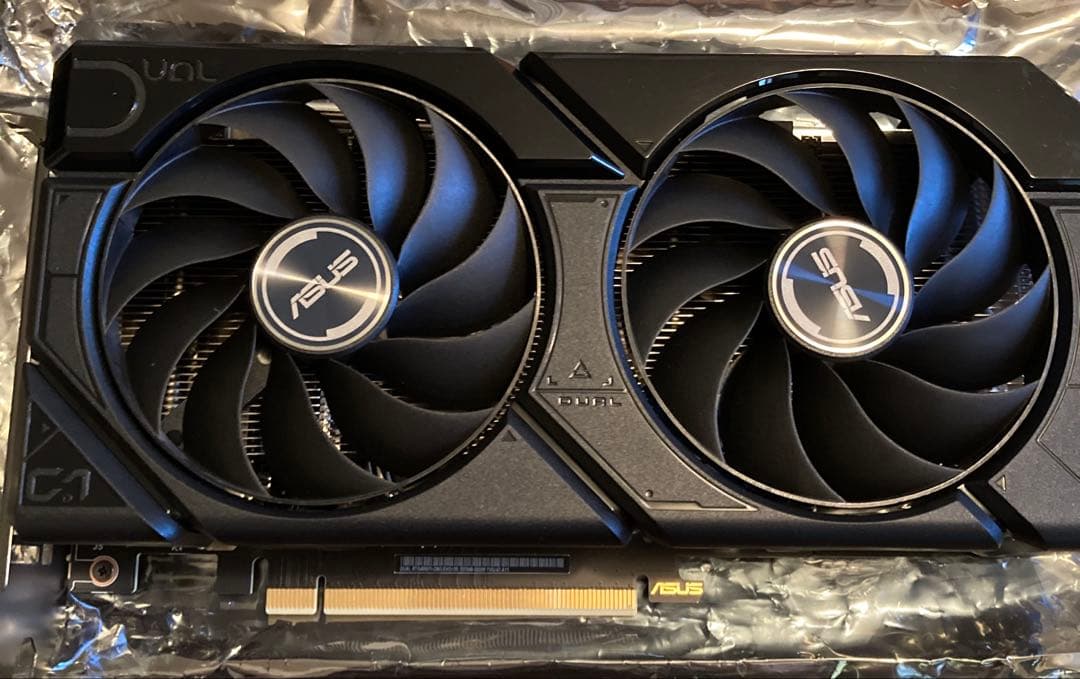 【美品】ASUS Dual RTX 4060 Ti EVO OC 8GB