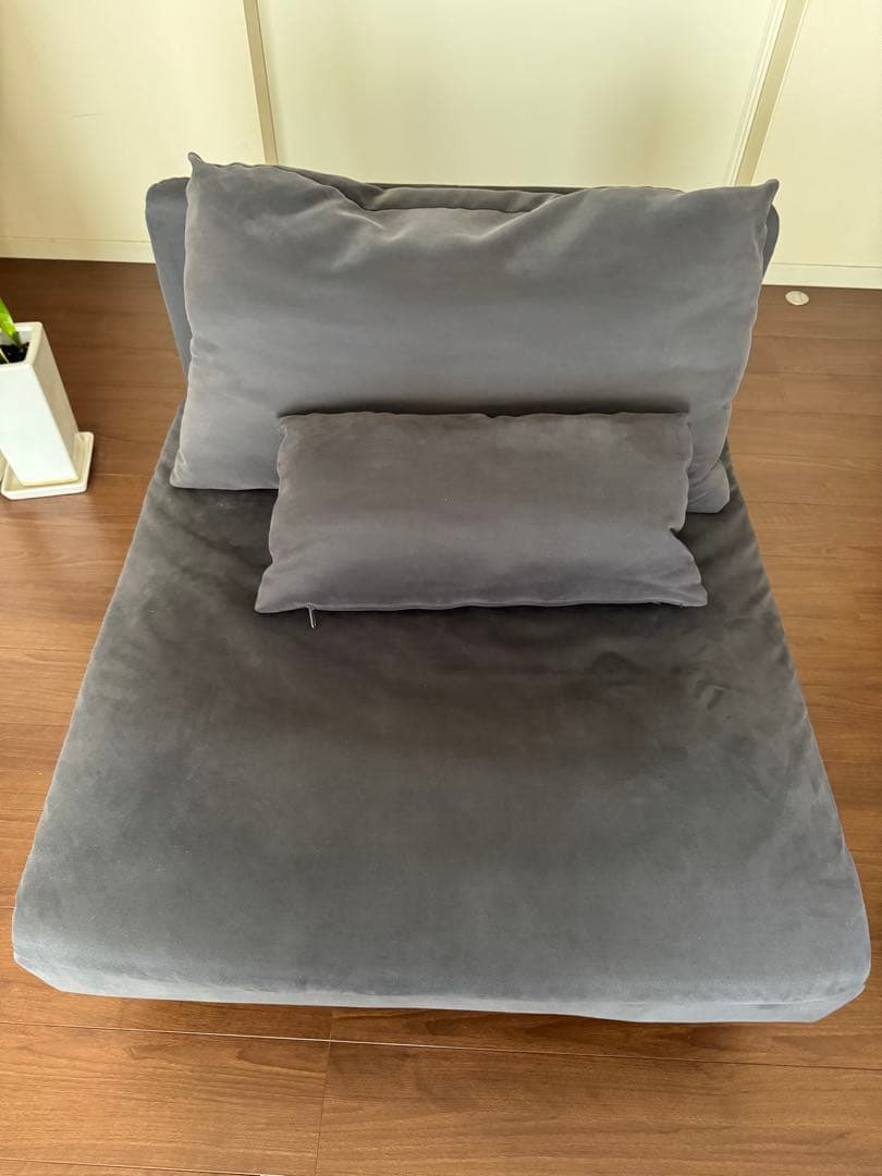 IKEA SÖDERHAMN ソーデルハムン グレーの1人掛けソファ 美品