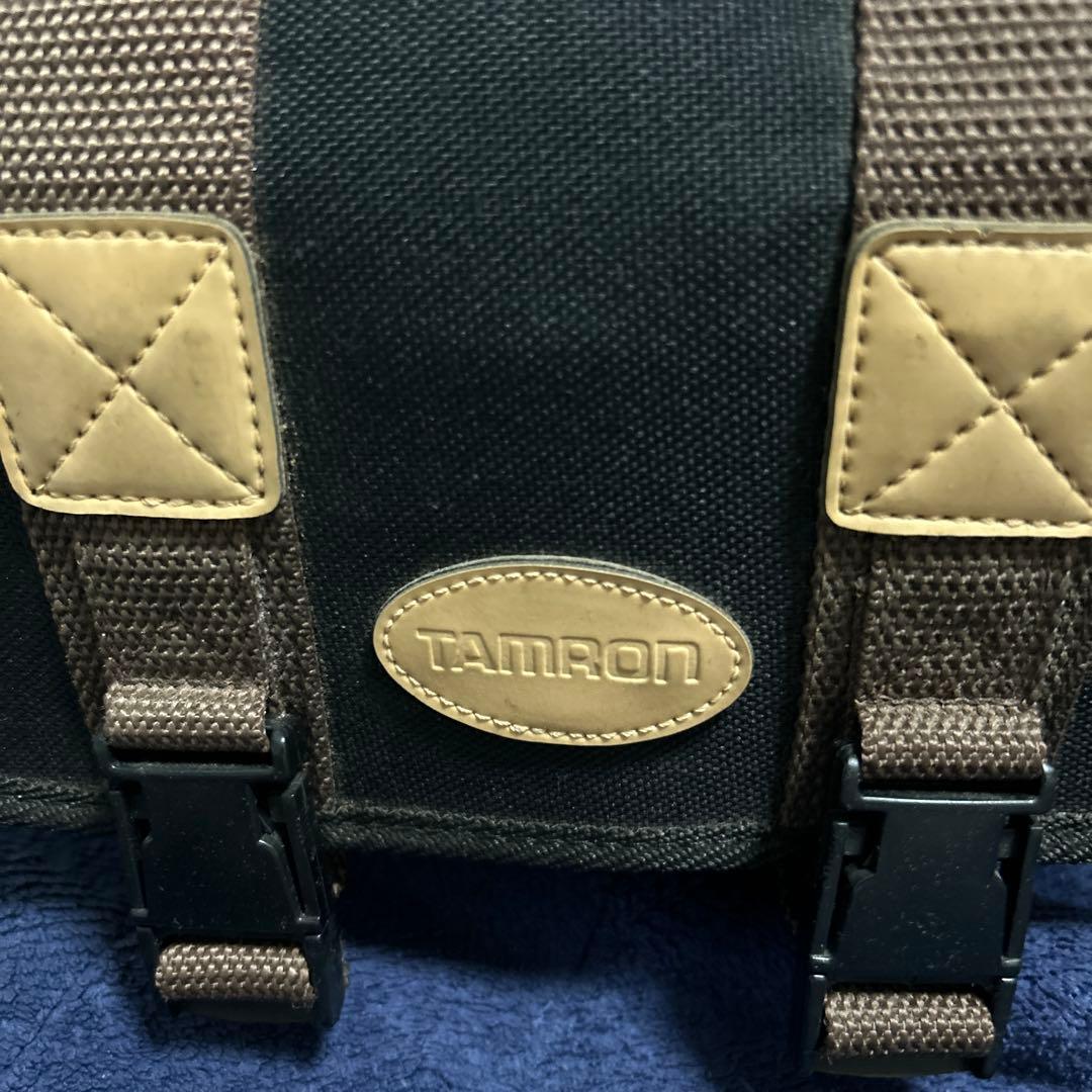 TAMRON カメラバッグ 黒/茶とPENTAX フィルムカメラ