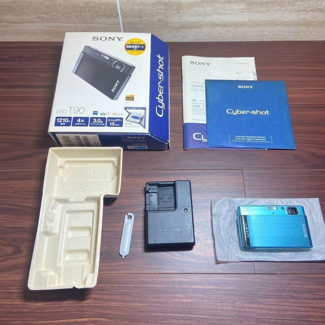 SONY Cyber-shot DSC-T90 デジカメ ほぼ新品 3432