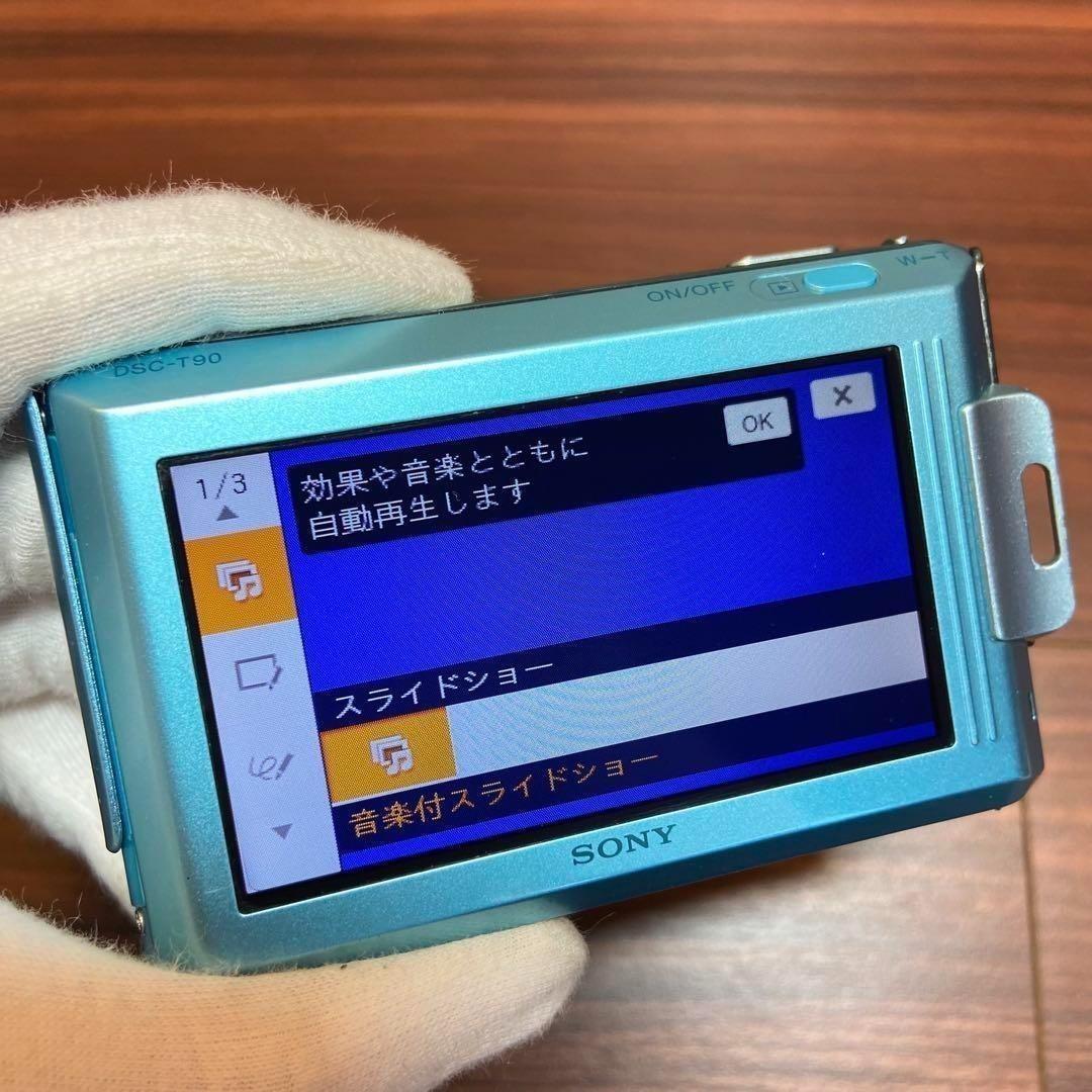 SONY Cyber-shot DSC-T90 デジカメ ほぼ新品 3432