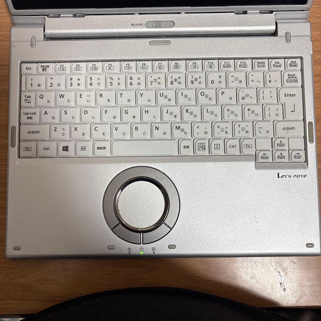 Panasonic Let's note XZ6メモリ8GB SSD128GB