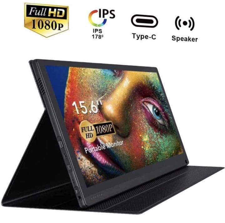 高画質で美しいIPSスクリーン表示♪❤圧倒的な使いやすさ❣万能モバイルモニター