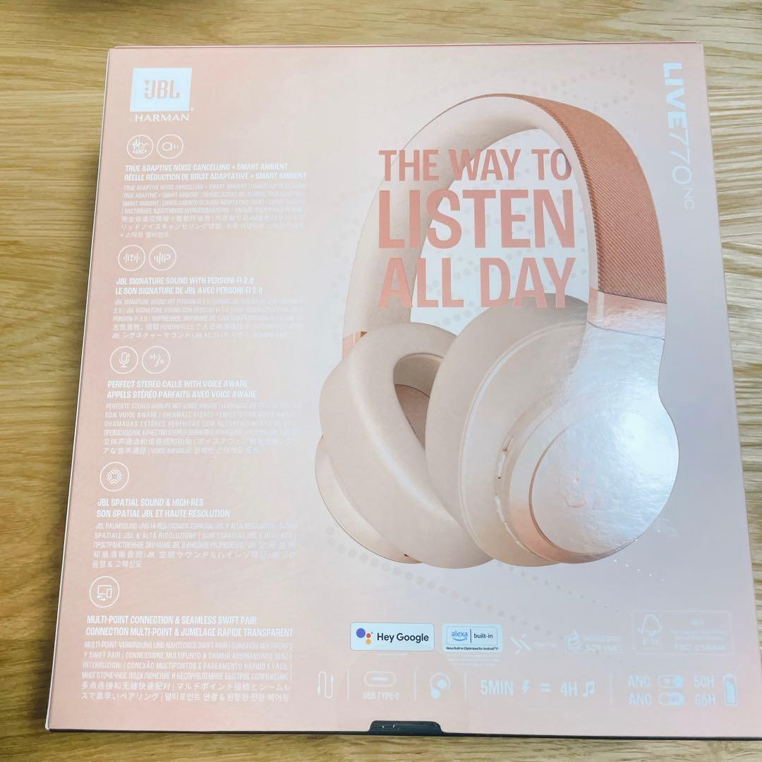 新品　未開封　JBL LIVE 770NC