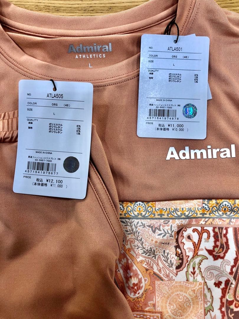 【SALE！】アドミラル テニス レディース セットアップ