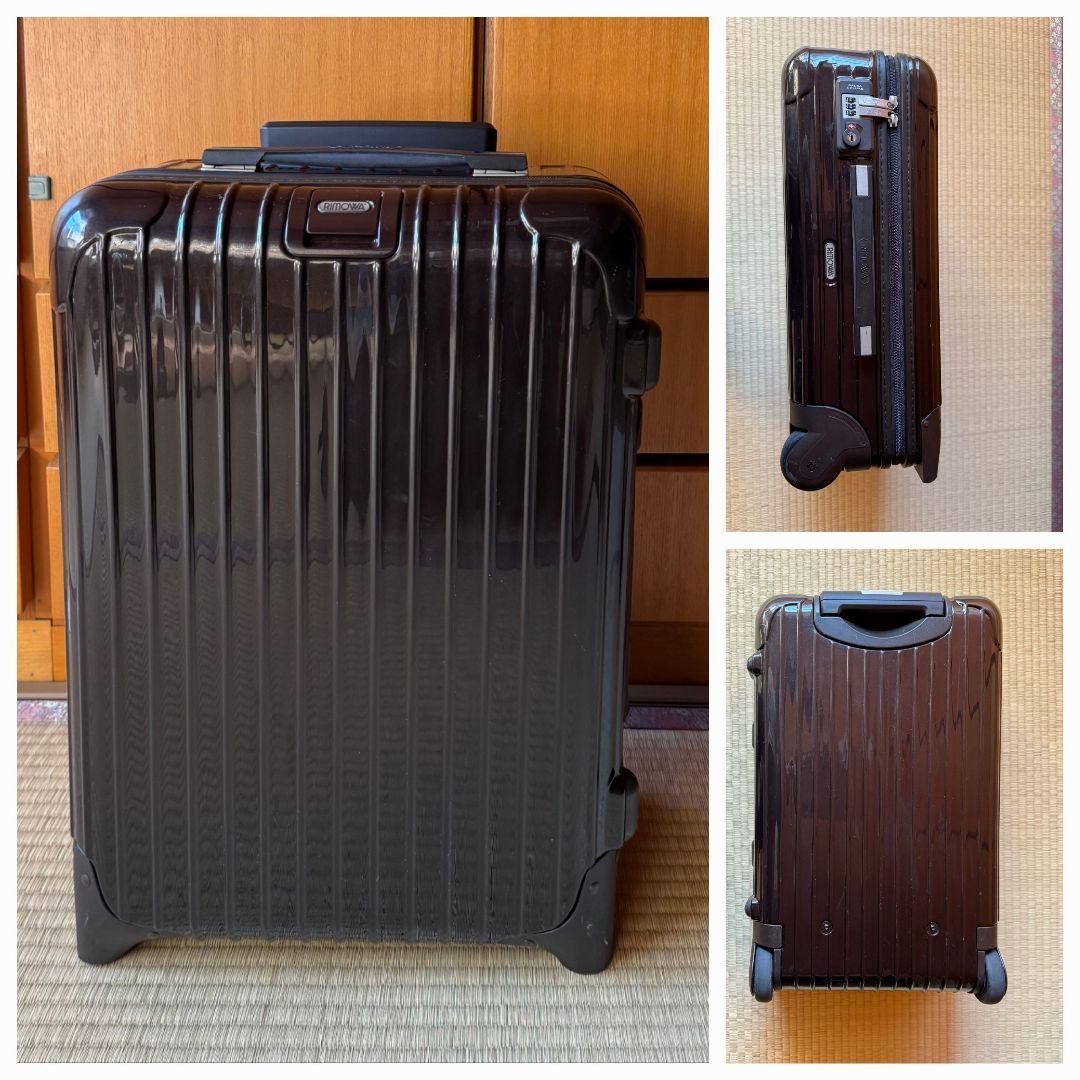 RIMOWAリモワ サルサデラックス（チョコレートブラウン）33㍑機内持込サイズ