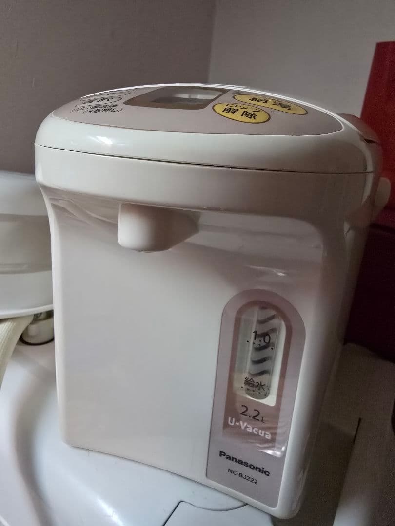 Panasonic 2.2L 、タイマーと給湯機能付き 電気ポット