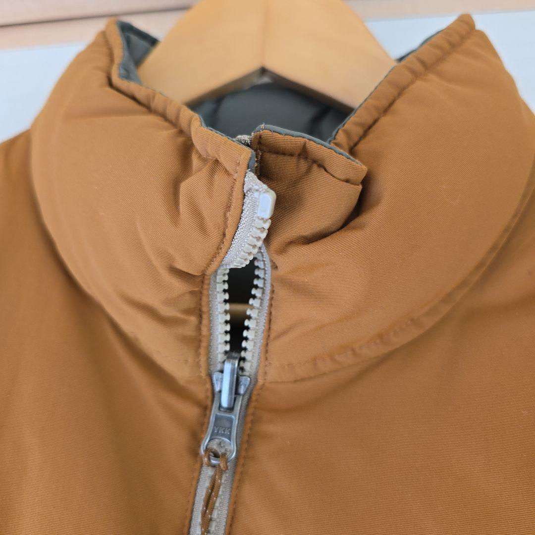 パタゴニア　patagonia　リバーシブル　ダウンベスト ベージュ/ブラウン