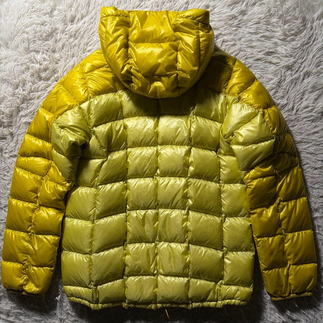 行*ぞ様 美品■モンベル スペリオダウンパーカ ジャケット レディース　イエロー