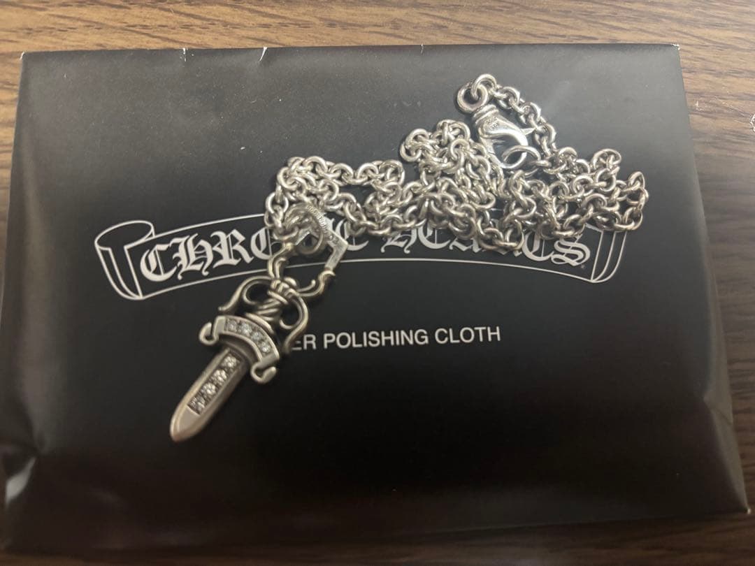 CHROME HEARTS ダガーペンダント　NEチェーン18インチ