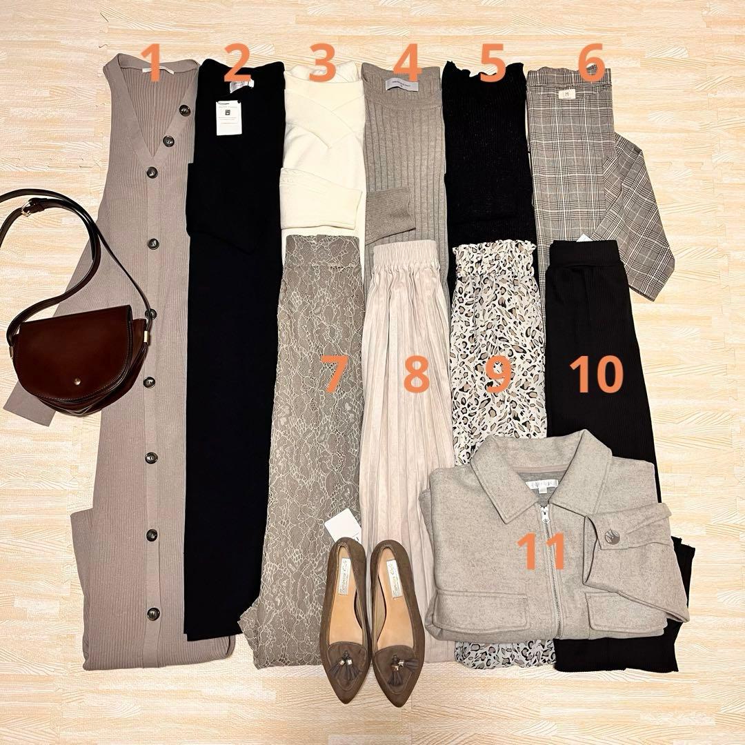 専用です リピ割　シンプルキレイめ お姉さん系コーデセット ベージュカラー